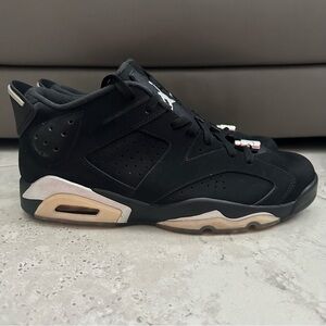 Jordan 6 Retro Low Chrome Sneaker Size 11.5 Men